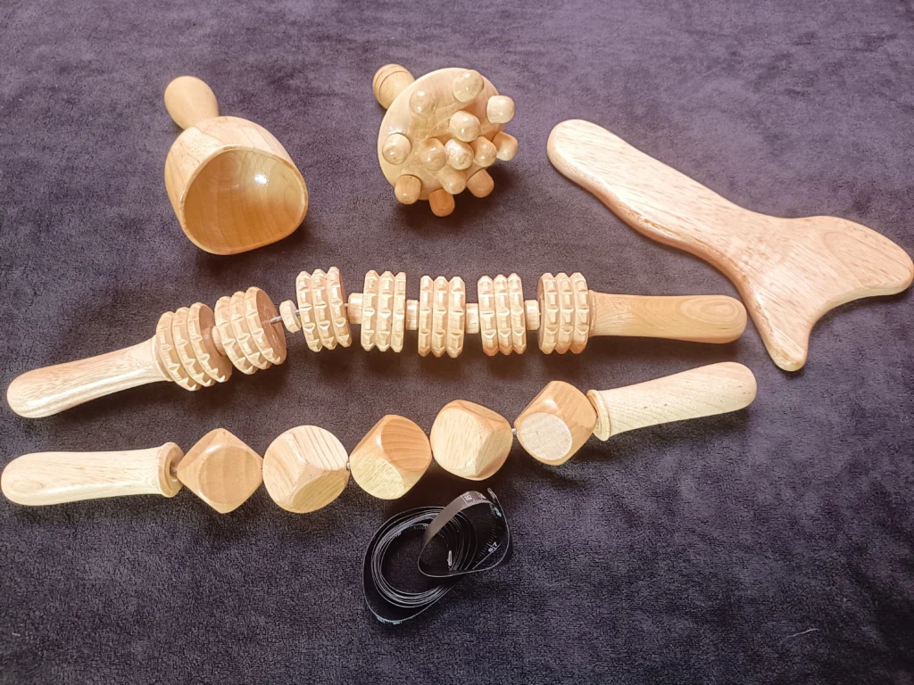 Instruments En Bois Pour Madérothérapie